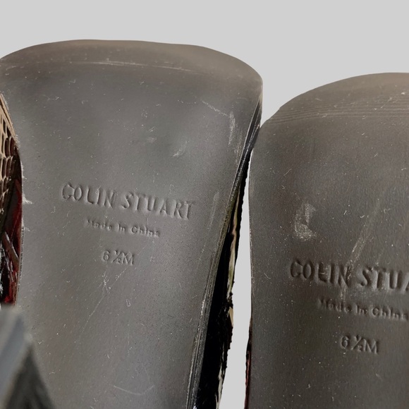 COLIN STUART CROC EMBOSSED BOOTIES - Picture 11 of 16